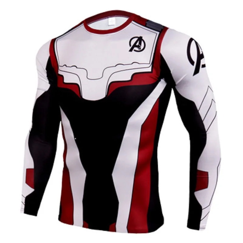 2019 New Avengers Endgame Quantum Realm Sweatshirt Jacket T-shirt Advanced Tech Hoodie Cosplay Costumes