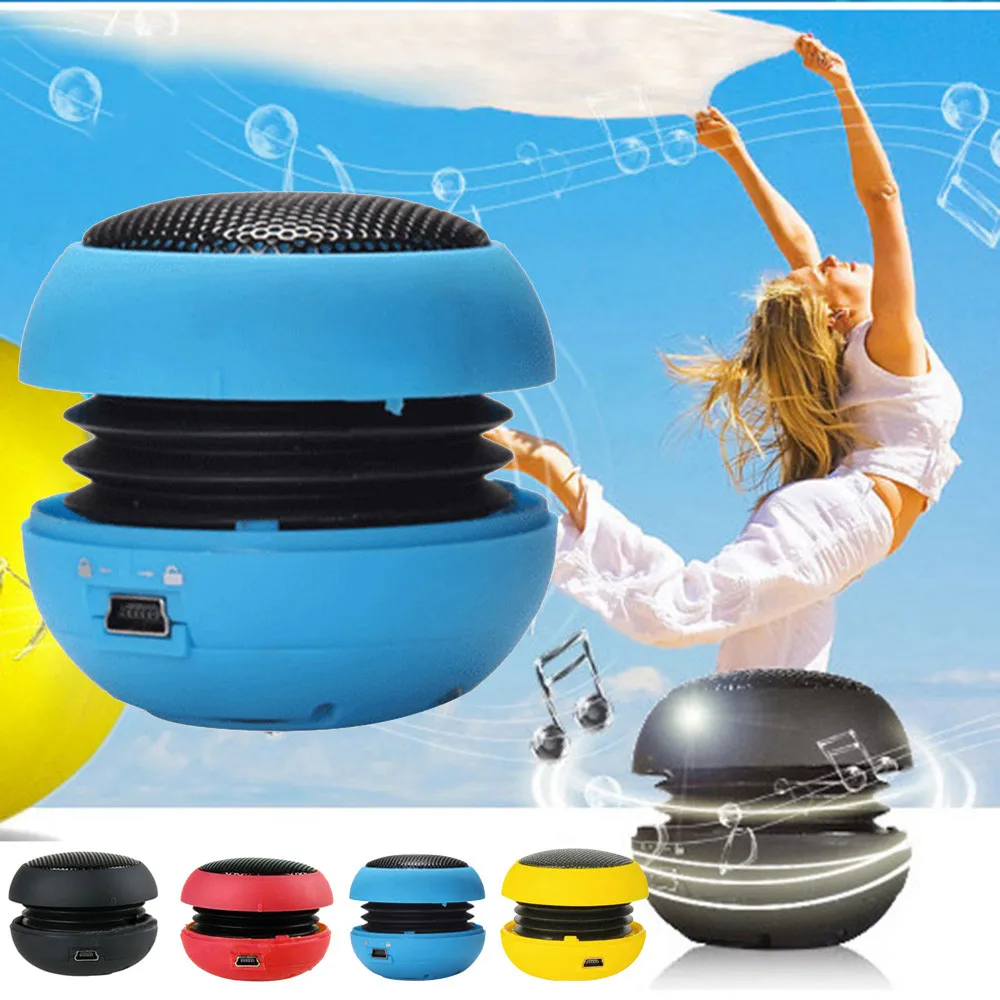 

Mini Hamburger Speaker Amplifier Audio Player For Phone Mp3 Player Tablet Laptop PC R0409