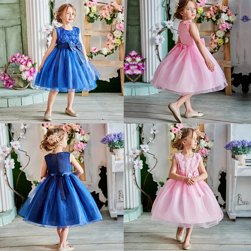 

Girls Dress for Summer Kids dresses for Girls Princess Dress for Party & Wedding Children Clothing Birthday Baby Clothes Dresses