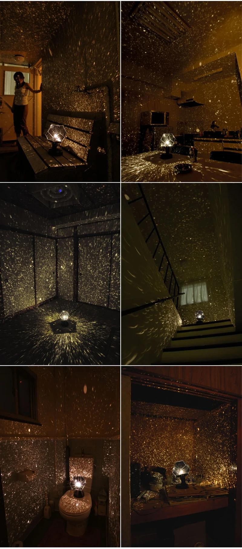 Romantic LED Astro Sky Night Light LED Star Projector Lamp  Projection Cosmos led Night Light Home Decoration Lamp Children Gift (8)