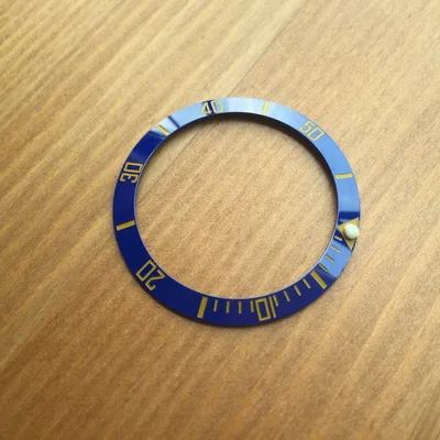 38 мм новые высококачественные керамические часы с ободком для RLX SUB SEA watch aftermarket запасные части 116610 116613 114060 - Цвет: blue2