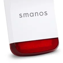 Chuango samanos Открытый Солнечный Рог открытый импульсивный осветитель сирена сигнализация с большими звуками