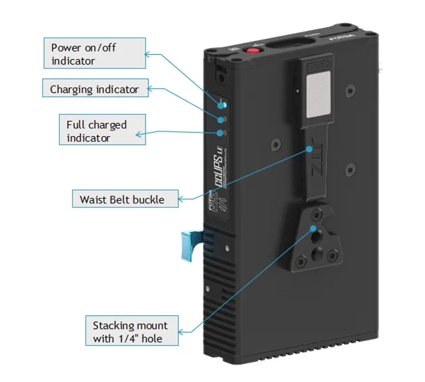 FOTGA DP500III бесперебойный V Mount BP Аккумулятор блок питания для mount Battery 5DII 5diii 7D|bp