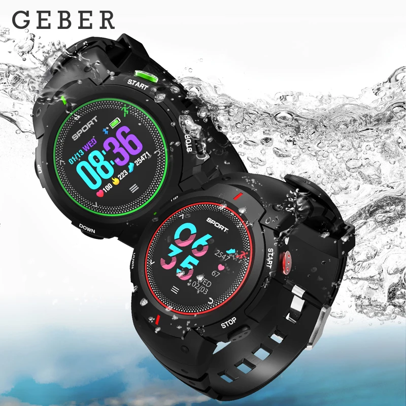 

F13 Bluetooth Smart Sport Watch Real IP68 Waterproof Multi-sport mode swimming Push Message Fitness tracker Sport Smartwatch