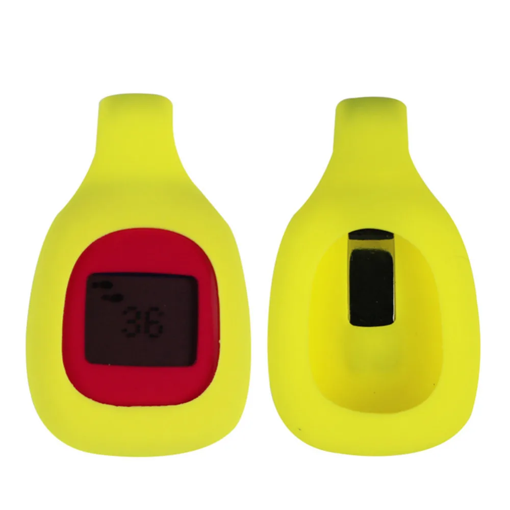 Спортивный цветной сменный силиконовый резиновый чехол с зажимом, чехол-держатель для Fitbit на молнии, трекер активности, горячая распродажа