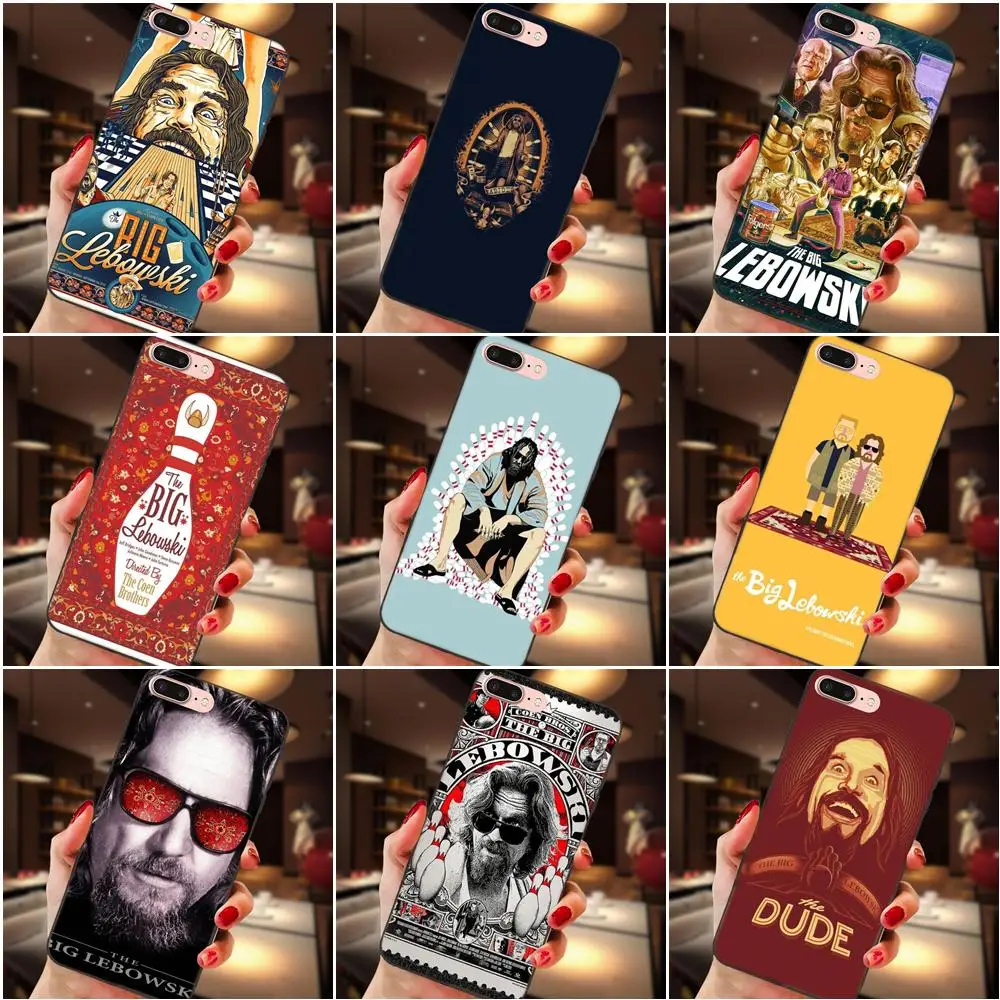 

Movie The Big Lebowski Dude Poster Soft TPU Personalized Pattern For Apple iPhone X XS Max XR 4 4S 5 5S SE 6 6S 7 8 Plus