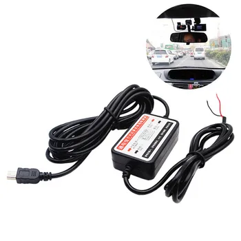 

12V-24V to 5V Mini USB DC Car Charger Hard wire Kit for In Car Dash Cam Camcorder DVR