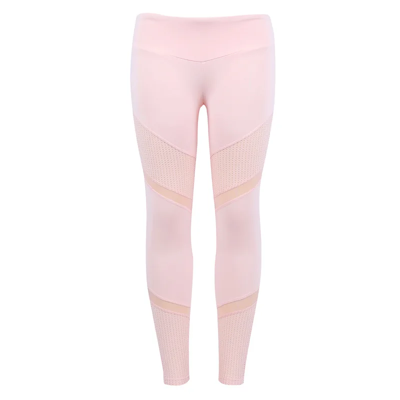 Спортивная одежда для тренировок, женский розовый комплект для йоги, женский спортивный костюм для фитнеса, женские леггинсы, спортивный бюстгальтер, спортивный костюм S L - Цвет: CB1066 pink pant