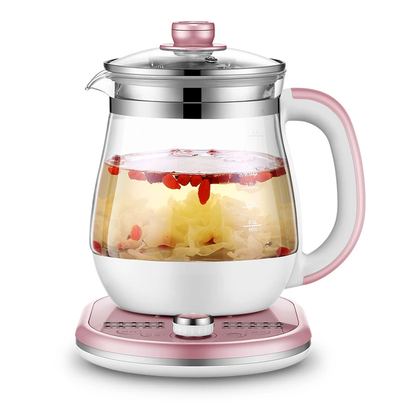 1.8L beautiful multifunctional health pot knob health kettle make