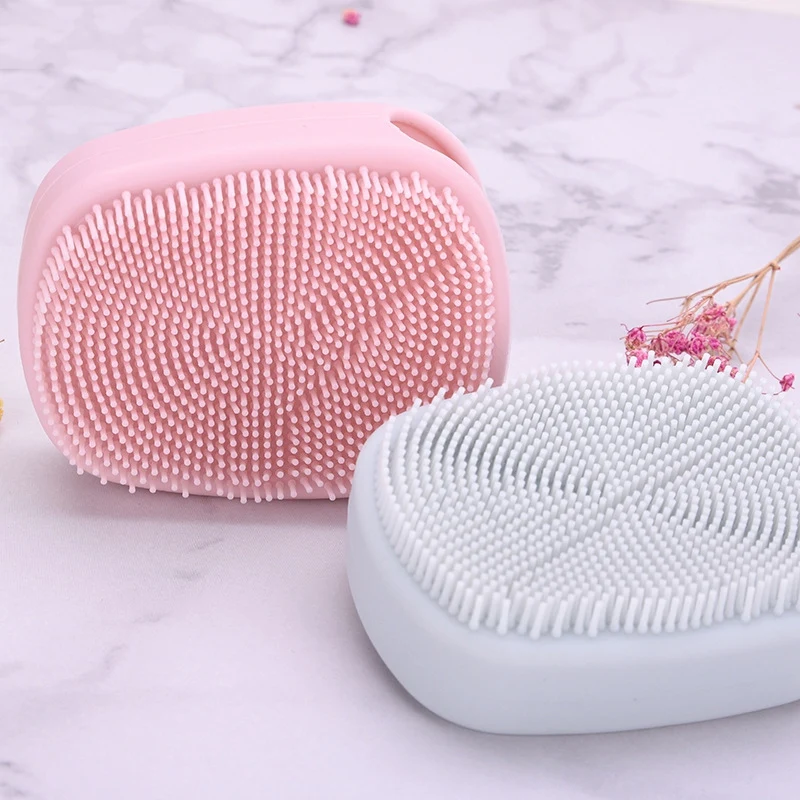 

1pc Soft Glove Silicone Face Cleaner Wash Brush Scrubber Board for Cosmetic Make Up Cleaning Tools Face Cleansing Brush