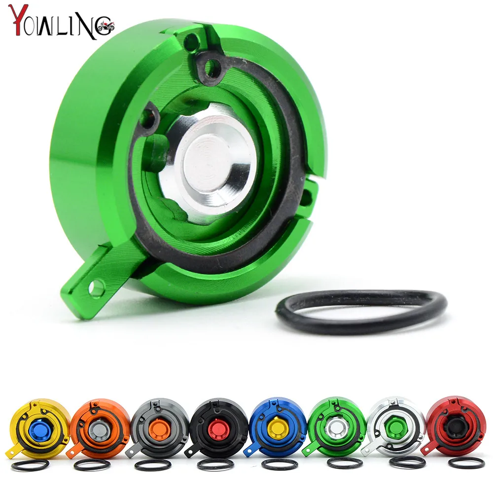 M20*2.5 Motorcycle CNC oil cap Reservoir Cup caps Engine Oil Filter Cover Cap for Kawasaki Z 1000/Z1000SX 2010 2011 2012 - 2016