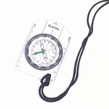 Многофункциональная мини-плита Компас Карта шкала линейка Водонепроницаемый Открытый Кемпинг Туризм Военный компас практичная низкая цена