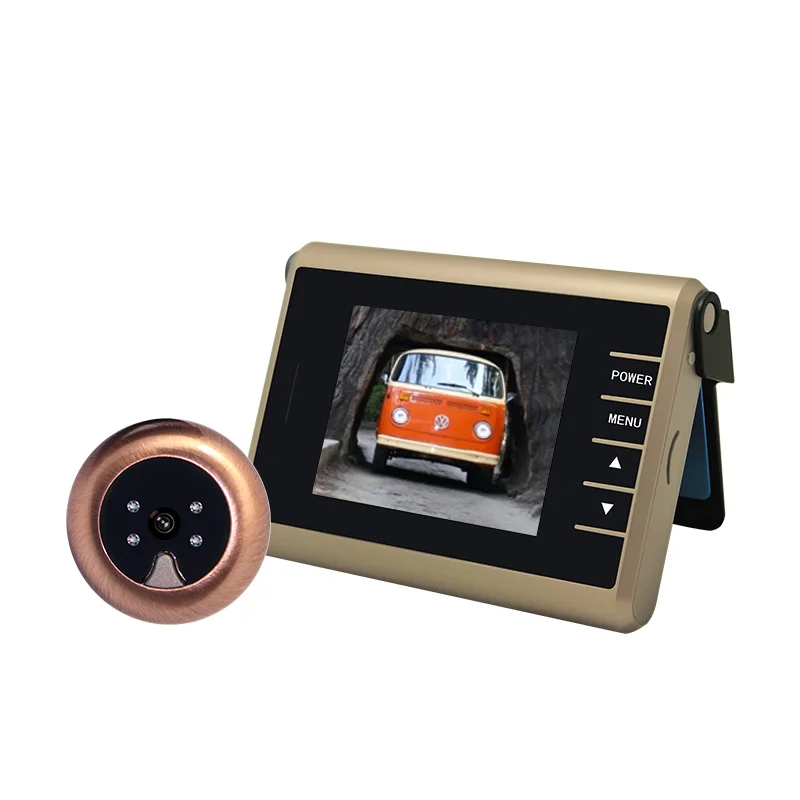 

Free Shipping Video / Photo Recording Doorbell Intercom 3.2inch Night Vision Wireless Digital Peephole Viewer Video Door Phone