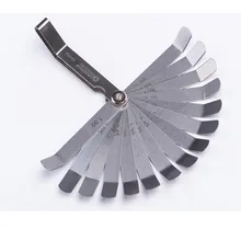 Высокоточный манометр 0,02-1,0 мм штепсельный манометр регулировочный клапан вилка измеритель зазора из нержавеющей стали толщиномер