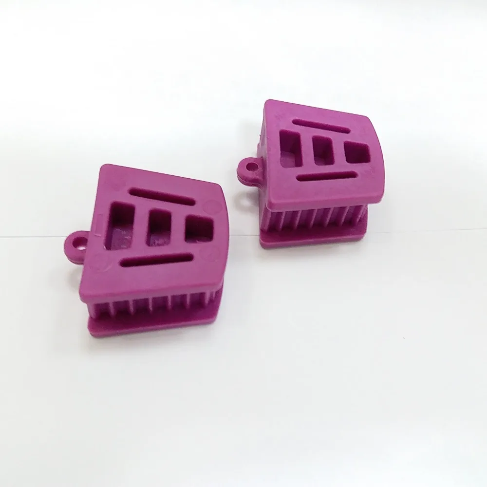

2 pcs Dental Purple Occlusal Pads L SIZE For Oral Care