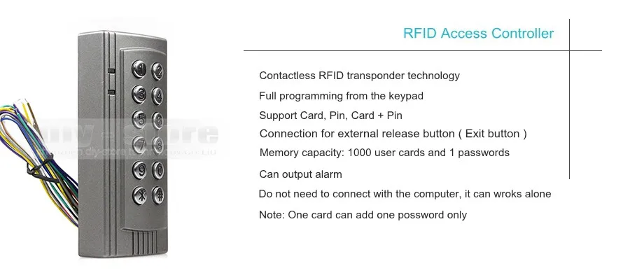 Diysecur пульт дистанционного управления 125 кГц EM RFID считыватель клавиатуры двери Система контроля доступа комплект+ 280 кг Электрический магнитный замок K4