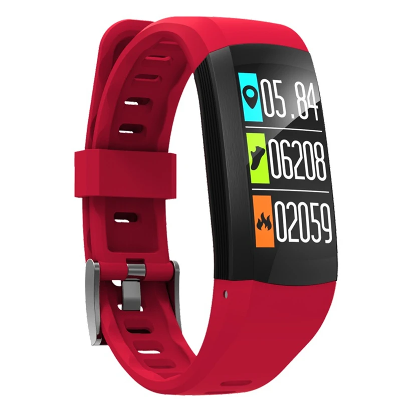 

Professional GPS Smart Bracelet S906 IP68 Waterproof Smart Band Heart Rate Monitor 0.96" Color Screen Wirstband Fitness Tracker