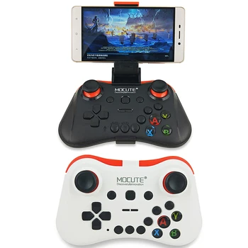 

MOCUTE 056 Wireless Bluetooth Gamepad VR Controller Mobile Game Joystick Phone Holder For PUBG TV Android IOS Tablet Smartphone