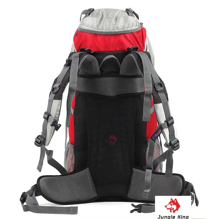 Jungle King 50 л открытый альпинистский мешок профессиональный мужской и женский нейлоновый спортивный рюкзак Сверхлегкий походный рюкзак сумка