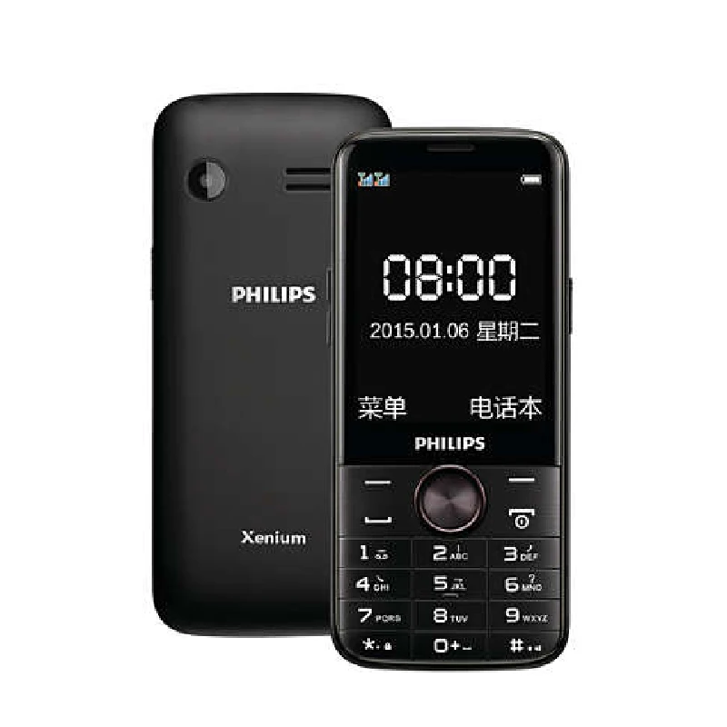 Original Philips E330 MTK 2.8 Inch Single camera 4050 mAh battery Support FM Radio Memory Card Dual SIM MP3 Playback 2G phone Original Philips E330 MTK 2.8 Inch Single camera 4050 mAh battery Support FM Radio Memory Card Dual SIM MP3 Playback 2G phone