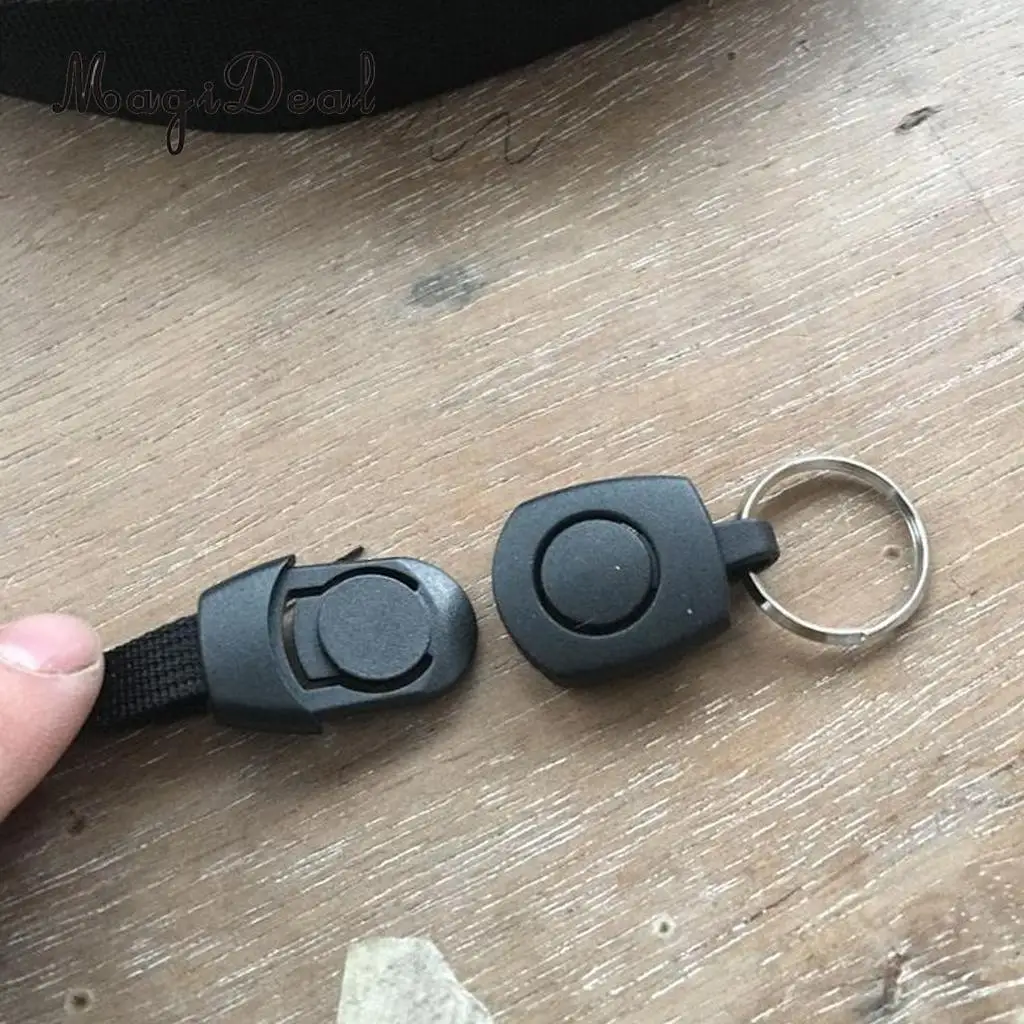 MagiDeal Plastic Buckle Molle Tatical Backpack Belt Bag Parts Strap Webbing Clip Keychain Hanging Buckle