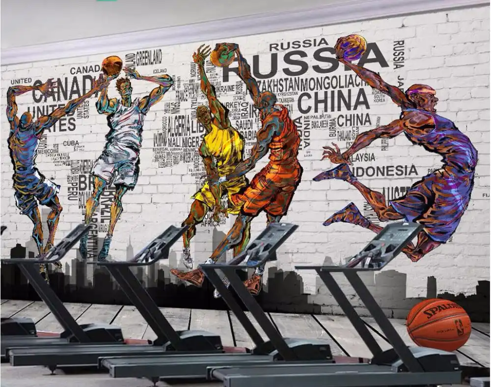 Fondo De Pantalla 3d Personalizado Baloncesto Dunk Maestro