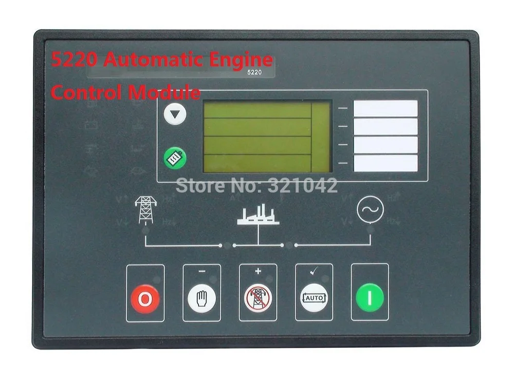 

deep sea Generator Controller 5220 Automatic Engine Control Module+DHL FEDEX UPS express fast shipping way