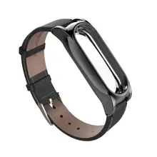 Carprie Mijoas новые модные кожаные Smart наручные часы ремешок для Xiaomi Miband 2 Горячая 17Jul27 дропшиппинг
