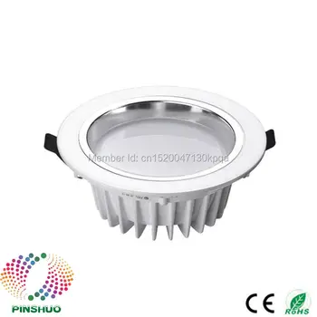 

(10PCS/Lot) Thick Housing 18W 12W 7W IP68 LED Down Light Waterproof LED Downlight IP65 Dimmable COB Ceiling Spotlight Bulb
