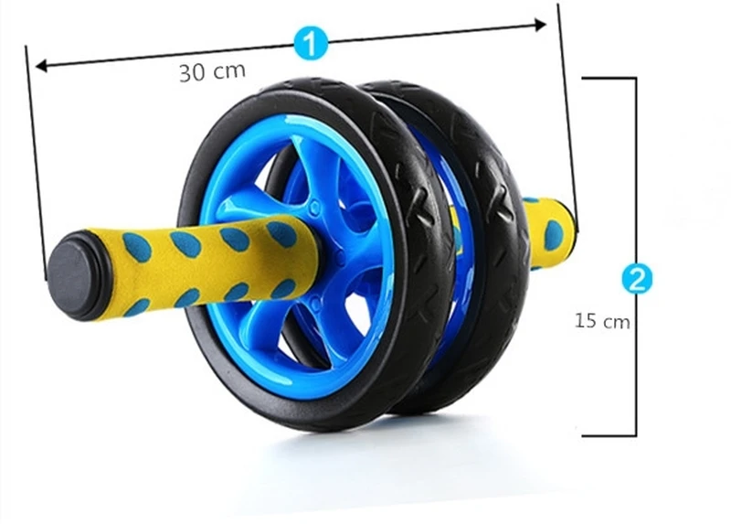 Sport Pioneer No Noise Abdominal Wheel Muscle Trainer Gymnastic Ab Roller With Mat Press for Exercise Fitness Machine Workout Sport Pioneer No Noise Abdominal Wheel Muscle Trainer Gymnastic Ab Roller With Mat Press for Exercise Fitness Machine Workout
