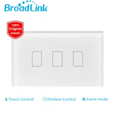 Broadlink TC2, стандарт AU US, 3 банды, автоматизация умного дома, пульт дистанционного управления телефоном лампа светильник переключатель forbroadlink rm pro