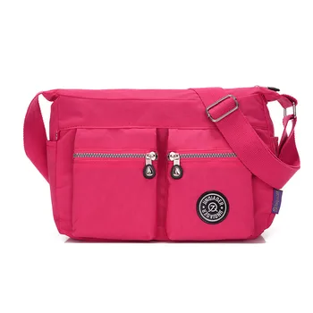 

2020 ladies Shoulder bag waterproof nylon bag light travel women messenger bag multi-colored nappy Mummy fashion bags