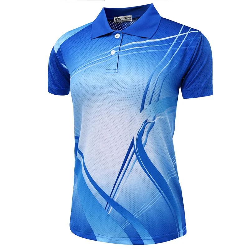 Camiseta de bádminton con impresión gratuita para hombres y mujeres, camiseta de tenis de mesa, camiseta de bádminton femenina/masculina, camiseta de tenis deportiva 5051AB Camiseta de bádminton con impresión gratuita para hombres y mujeres, camiseta de tenis de mesa, camiseta de bádminton femenina/masculina, camiseta de tenis deportiva 5051AB