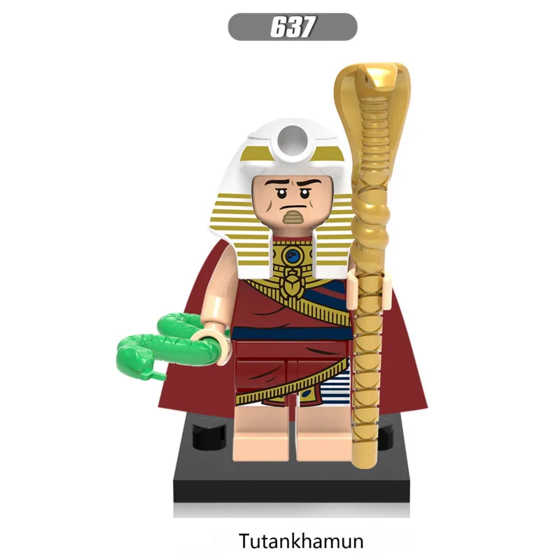 

Single Sale Super Heroes Star Wars 637 tutankhamun Model Building Blocks Figure Bricks Toys kids gifts Compatible Legoed Ninjaed