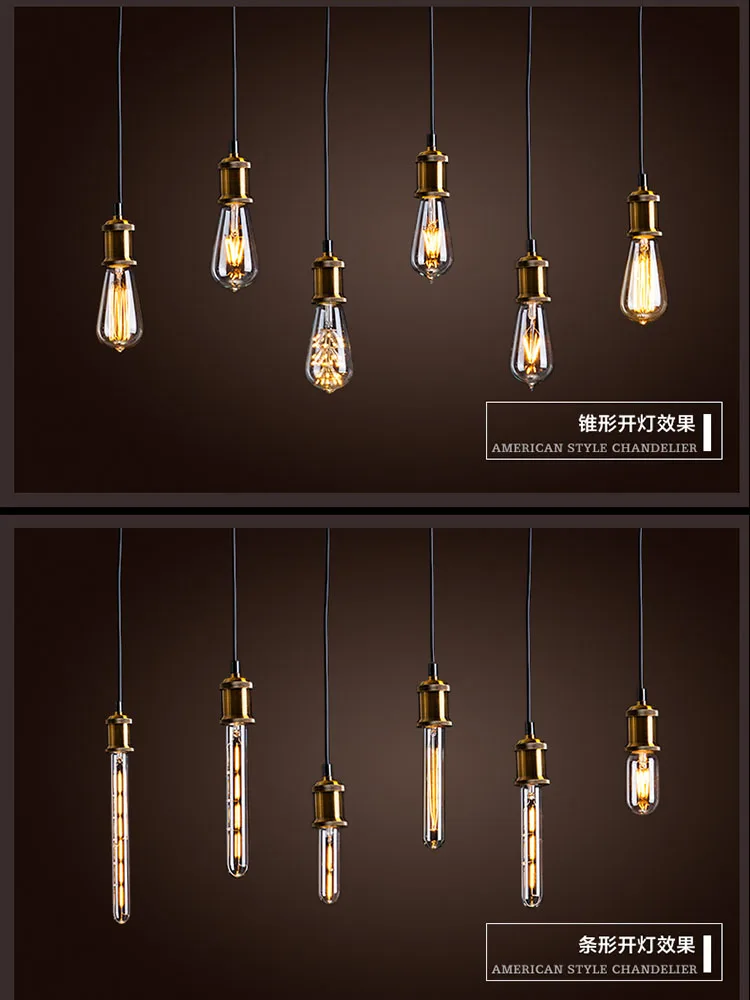Винтажная лампа Эдисона, вольфрамовый светодиодный светильник с нитью накаливания, Серебряный цветок и прозрачный светильник ST64