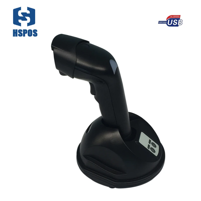 High speed 2D bluetooth scanner support 50 million times key life and Transmission stability HS-690 life support