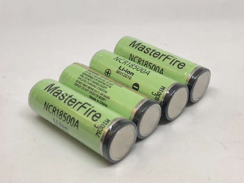 MasterFire New Original 3.6V NCR18500A 18500 2000mah Li-Ion Battery Rechargeable Protected Batteries with PCB For Panasonic MasterFire New Original 3.6V NCR18500A 18500 2000mah Li-Ion Battery Rechargeable Protected Batteries with PCB For Panasonic