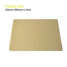 20 шт. кожа для обучения татуировкам пустой бровей вышивка комплект татуировки иглы питания 15x20