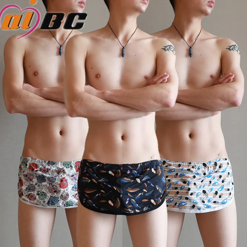 

Brand Aibc male Boxer Shorts sexy man panties men lounge underwear casual boxer sexy fashion male shorts