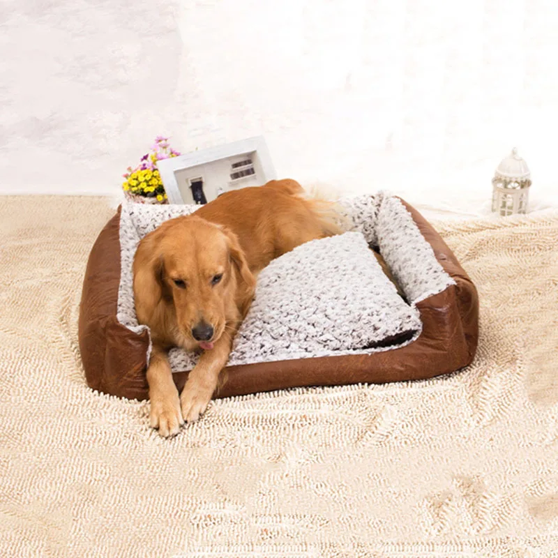 Buy Rose Velvet Dog Beds For Large Dogs Dog House