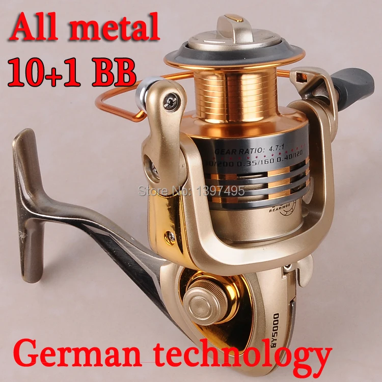 German technology Excellent 5000/6000/7000 size big reels , fishing