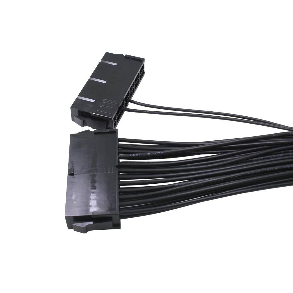 TISHRIC Molex Dual PSU ATX 24Pin Power Supply Adapter Cable Sync Synchronous ADD2PSU Starter Extender For Bitcoin Mining Miner TISHRIC Molex Dual PSU ATX 24Pin Power Supply Adapter Cable Sync Synchronous ADD2PSU Starter Extender For Bitcoin Mining Miner