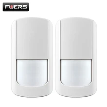 2 шт./лот 433 МГц Беспроводной Датчик PIR Motion Detector For Wireless Wifi Системы Домашней Безопасности Сигнализации G90B батареи включают
