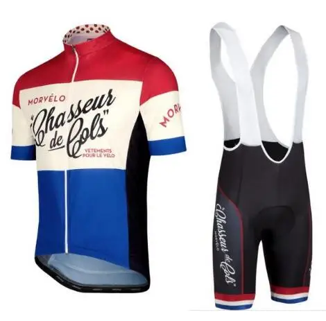 Классическая ретро одежда для велоспорта Morvelo, велосипедная майка Ropa Ciclismo, Мужская одежда для велоспорта, комплект спортивной одежды - Цвет: 6