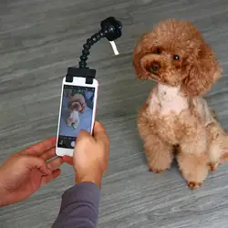 Pet селфи палка для собак кошек снимать фотографии Обучение игрушки смартфон приложение селфи клип интерактивные игрушки для домашних