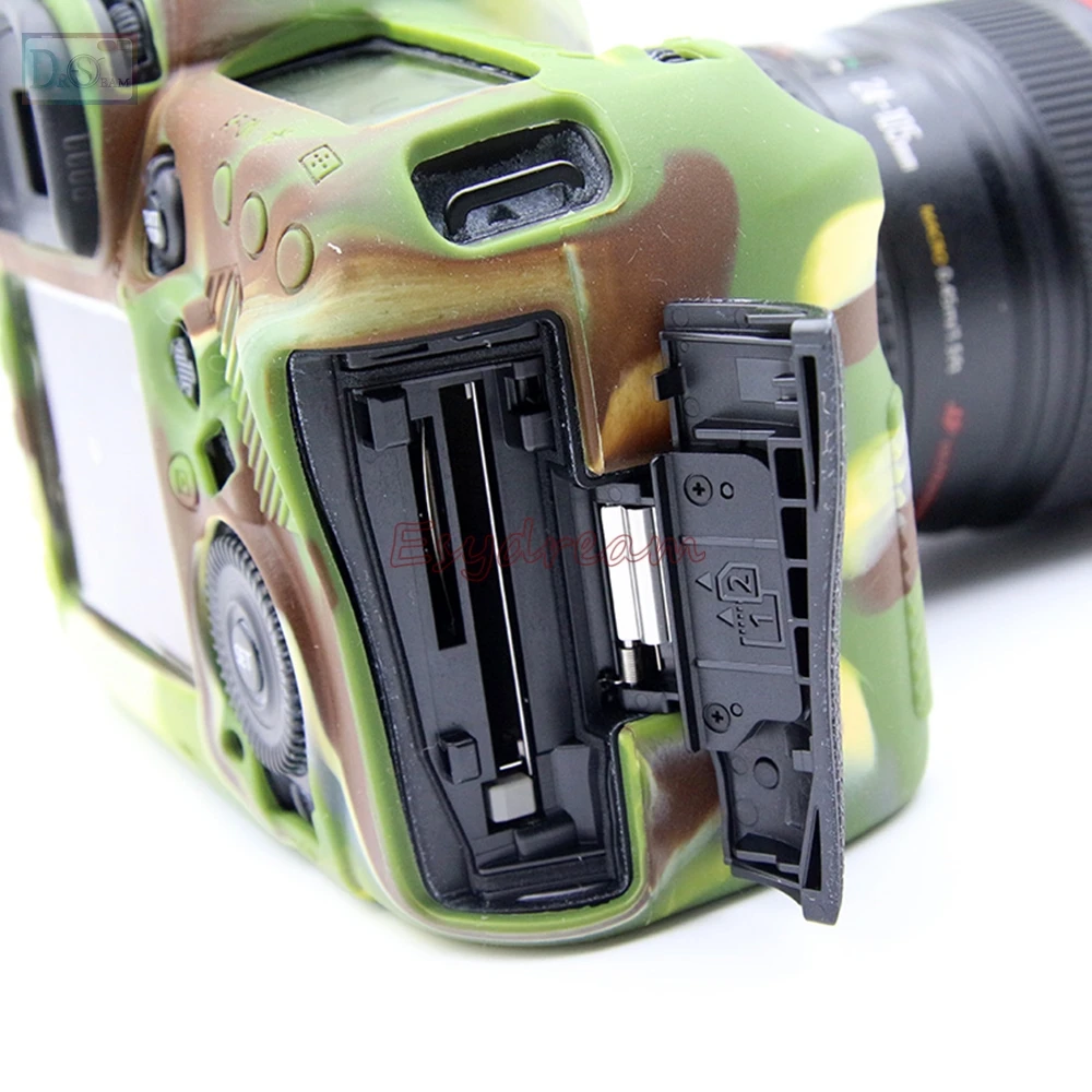 Canon eos 5d4 5d mark iv 5d mark 4mk4カメラ用の保護ゴム製シリコン