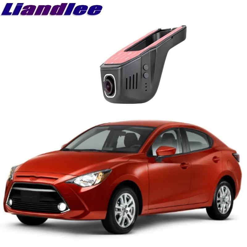 Liandlee For Toyota Yaris R DY DE DJ 2002~2018 Car Black Box WiFi DVR Dash Camera Driving Video Recorder
