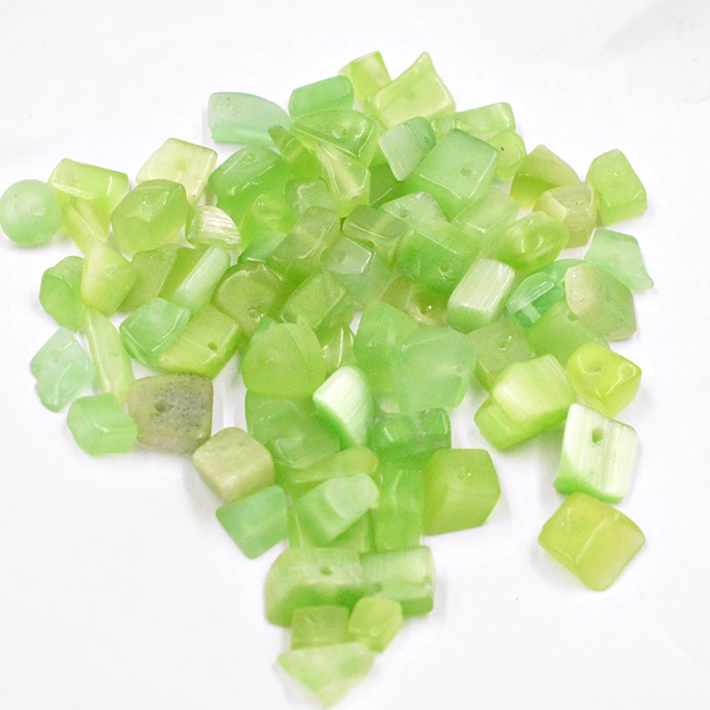 FLTMRH Natural 18 Type Material Stone Freeform Gravel DIY Gems Loose Beads Strand Jewellery Making | Украшения и аксессуары