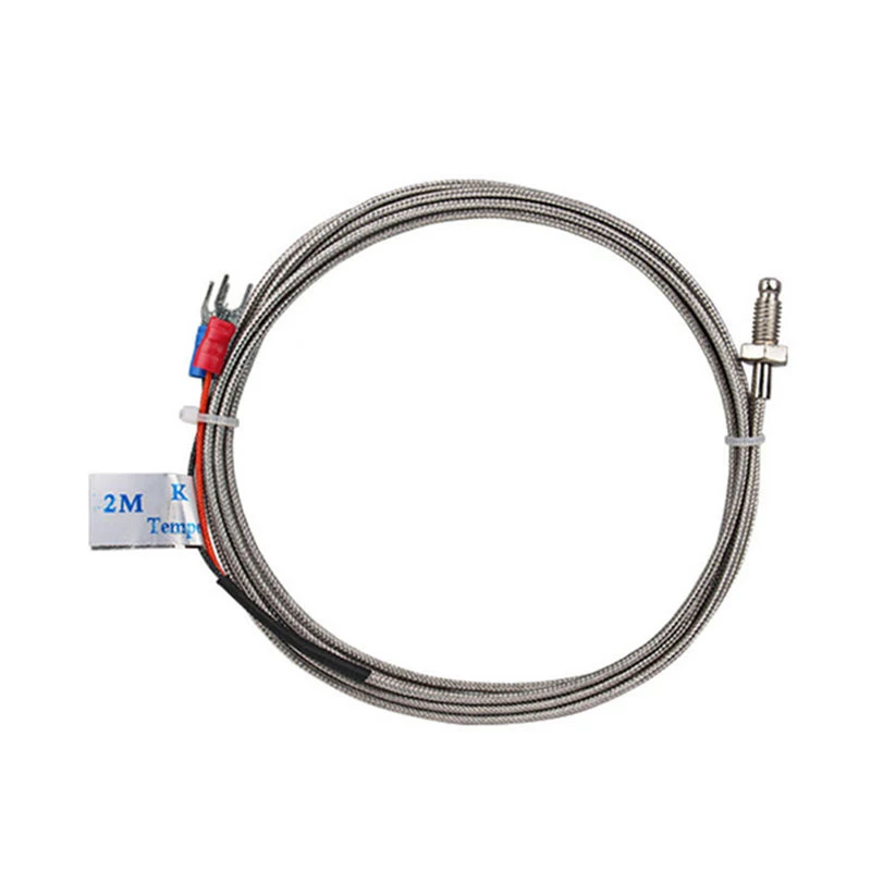 

Wholesale M6 Screw Probe K type Thermocouple Temperature Sensor with 3M Wire for Industrial Temperature Controller