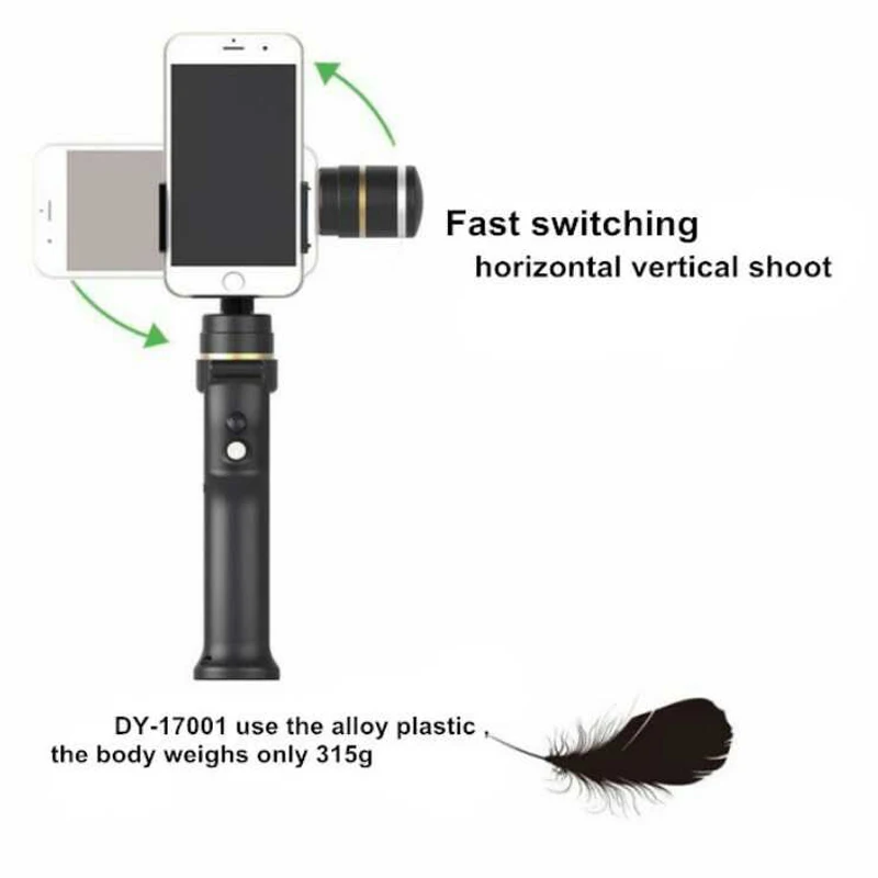 Onsale Mayitr Stabilizer Accessories Professional Handheld Gimbal Stabilizer For Smartphone Gopro 5/4/3 SJCAM